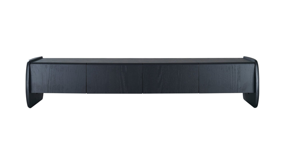 Underline Tv Unit - Black Oak - XShowhome Limited - Tommy Franks