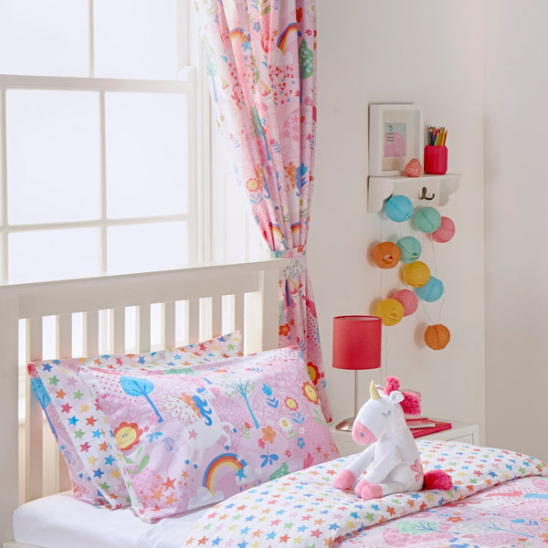 Unicorn 168x183 Ppt Curt Pink - Canwell Interiors Limited - Riva