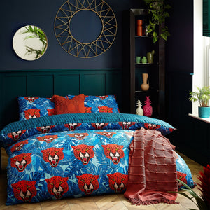 Untamed Single Duvet Set Blue - Canwell Interiors Limited - Riva