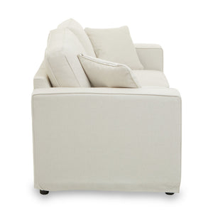 Valensole 2 Seat Cream Fabric Sofa - Canwell Interiors Limited - Xshowhome