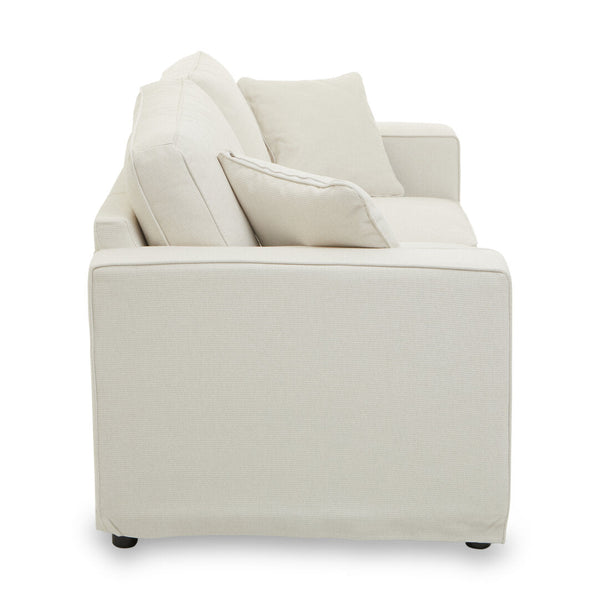 Valensole 2 Seat Cream Fabric Sofa - Canwell Interiors Limited - Xshowhome