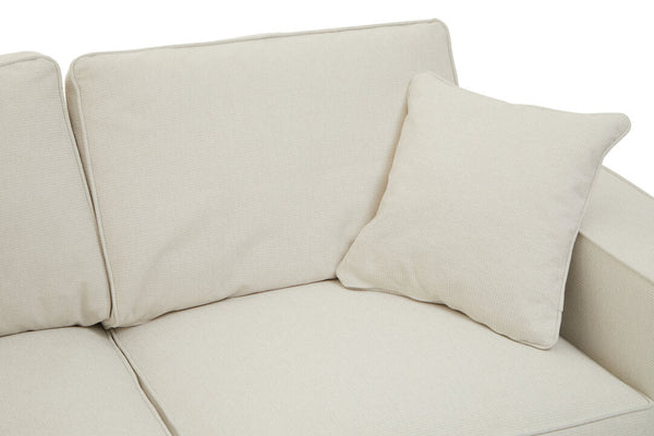 Valensole 2 Seat Cream Fabric Sofa - Canwell Interiors Limited - Xshowhome
