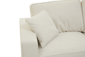 Valensole 2 Seat Cream Fabric Sofa - Canwell Interiors Limited - Xshowhome