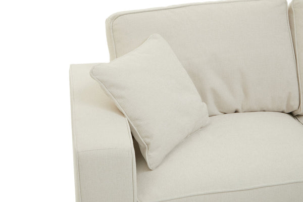 Valensole 2 Seat Cream Fabric Sofa - Canwell Interiors Limited - Xshowhome