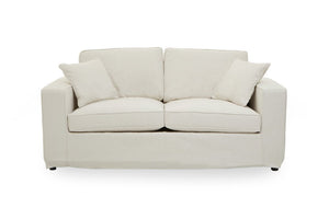 Valensole 2 Seat Cream Fabric Sofa - Canwell Interiors Limited - Xshowhome