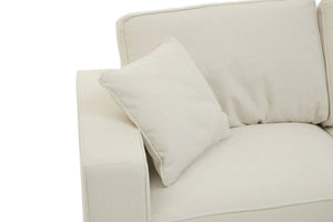 Valensole 2 Seat Cream Fabric Sofa - XShowhome Limited - Xshowhome