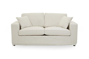 Valensole 2 Seat Cream Fabric Sofa - XShowhome Limited - Xshowhome