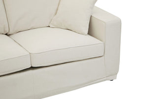 Valensole 2 Seat Cream Fabric Sofa - XShowhome Limited - Xshowhome