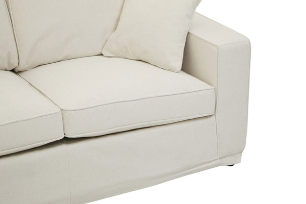 Valensole 2 Seat Cream Fabric Sofa - XShowhome Limited - Xshowhome