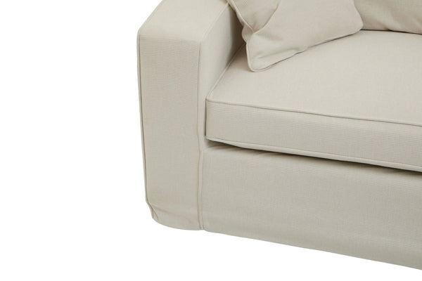Valensole 3 Seat Cream Fabric Sofa - XShowhome Limited - Xshowhome