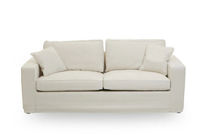 Valensole 3 Seat Cream Fabric Sofa - XShowhome Limited - Xshowhome