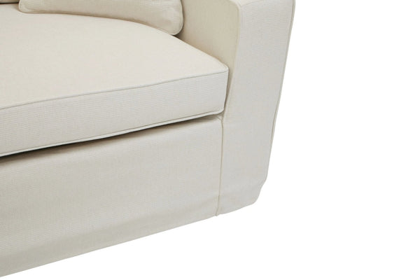 Valensole 3 Seat Cream Fabric Sofa - XShowhome Limited - Xshowhome