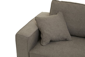 Valensole 3 Seat Grey Fabric Sofa - Canwell Interiors Limited - Xshowhome