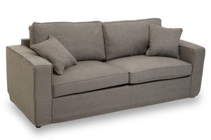 Valensole 3 Seat Grey Fabric Sofa - Canwell Interiors Limited - Xshowhome