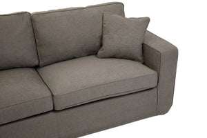 Valensole 3 Seat Grey Fabric Sofa - XShowhome Limited - Xshowhome