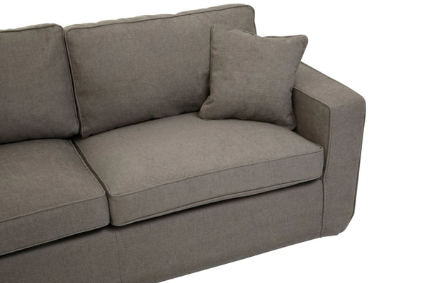 Valensole 3 Seat Grey Fabric Sofa - XShowhome Limited - Xshowhome