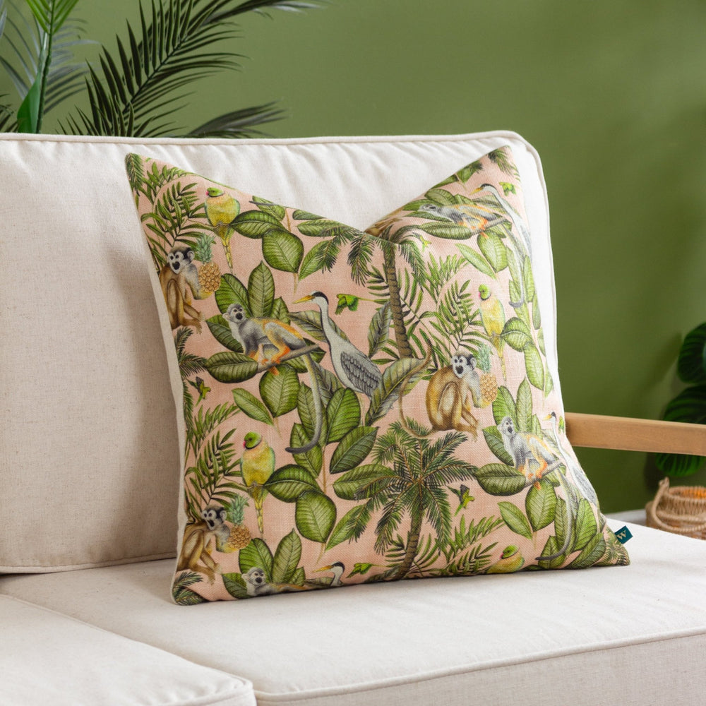 Valera Tomai Jungle 50x50 Feather Filled Cushion Multi - Canwell Interiors Limited - Riva