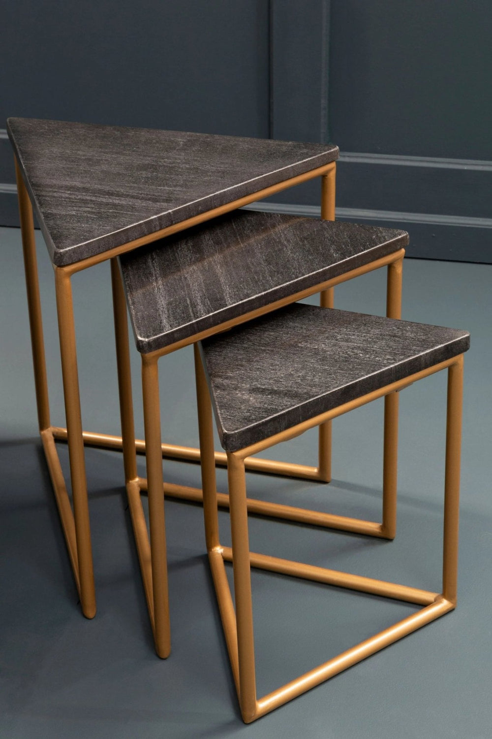 Varana Nest Of Three Triangular Tables - XShowhome Limited - Xshowhome