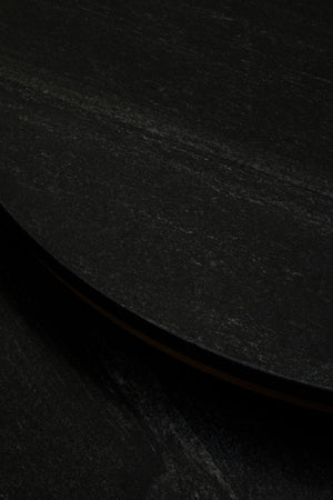 Varana Nest Of Two Black Marble Top Round Tables - XShowhome Limited - Xshowhome