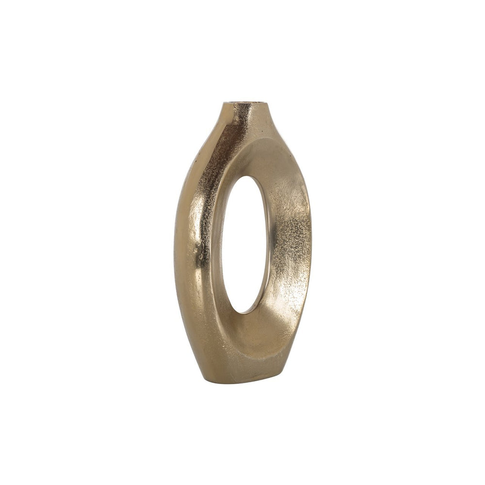 Vase Alma brushed gold small - Canwell Interiors Limited - Richmond