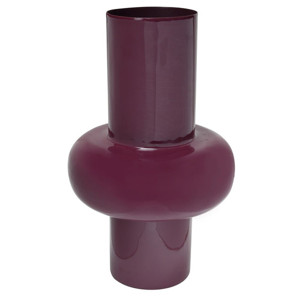 Vase Ashlyn Burgundy Large - XShowhome Limited - Richmond