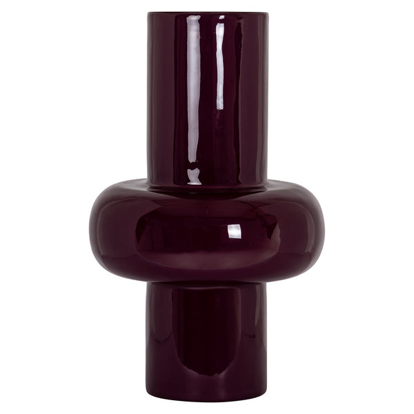 Vase Ashlyn Burgundy Large - XShowhome Limited - Richmond
