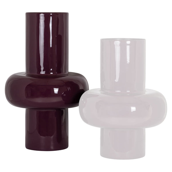 Vase Ashlyn Burgundy Large - XShowhome Limited - Richmond