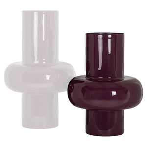 Vase Ashlyn Burgundy Small - XShowhome Limited - Richmond