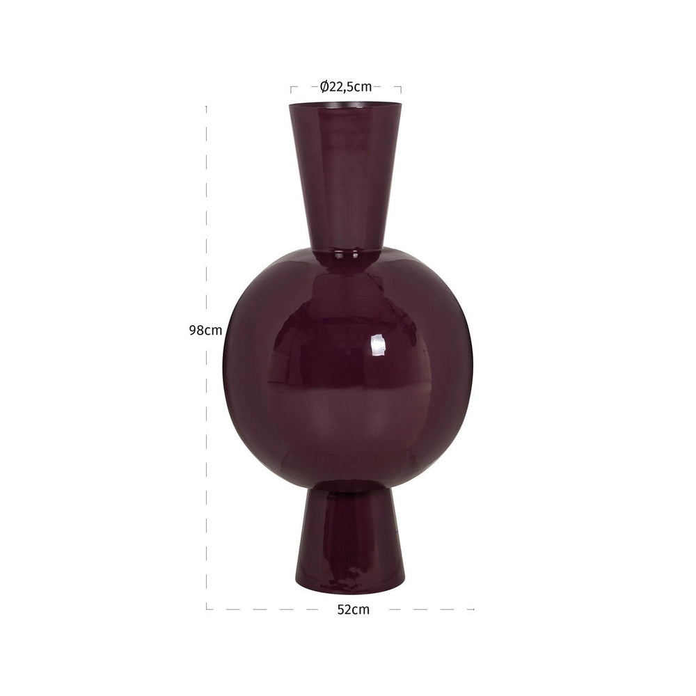 Vase Avine Burgundy - XShowhome Limited - Richmond