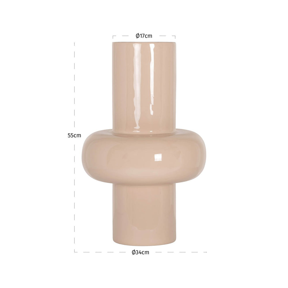 Vase Benice tapioca large - Canwell Interiors Limited - Richmond