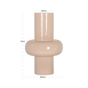 Vase Benice tapioca large - Canwell Interiors Limited - Richmond