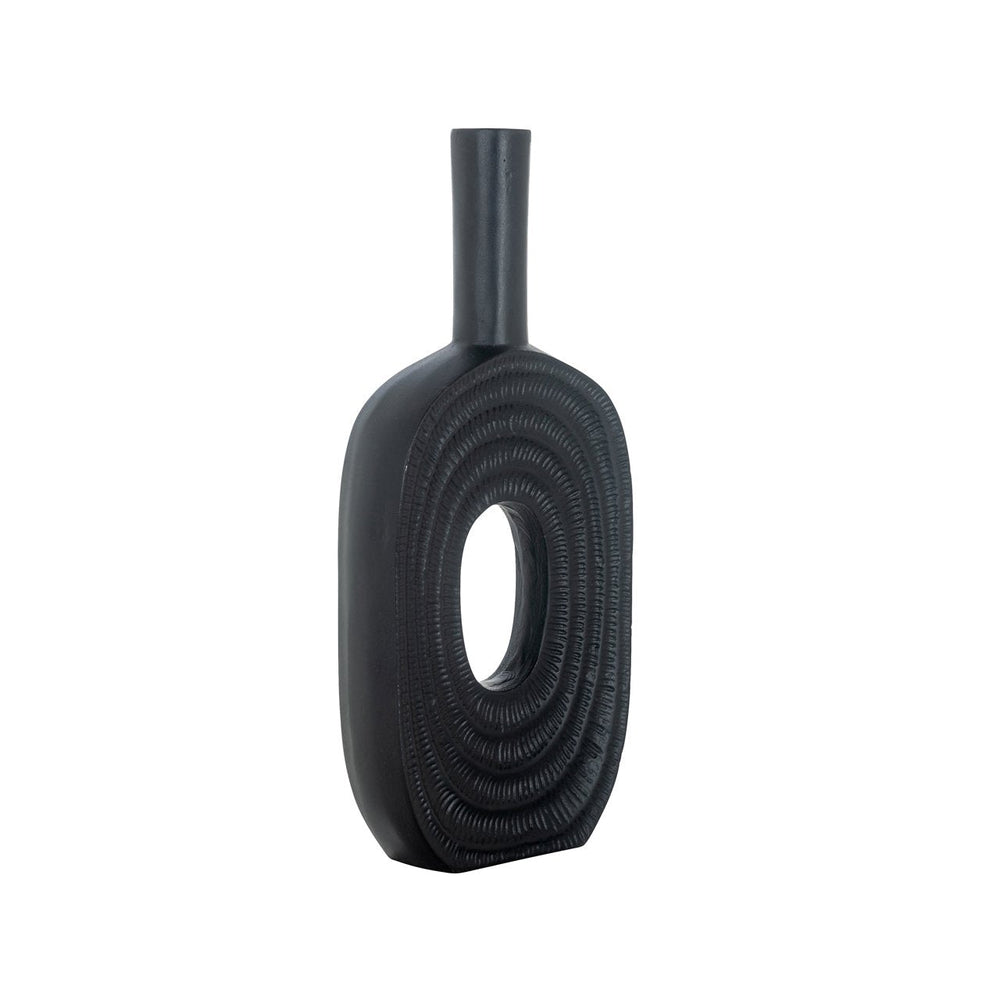 Vase Emar black large - Canwell Interiors Limited - Richmond
