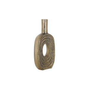 Vase Emar brushed gold small - Canwell Interiors Limited - Richmond