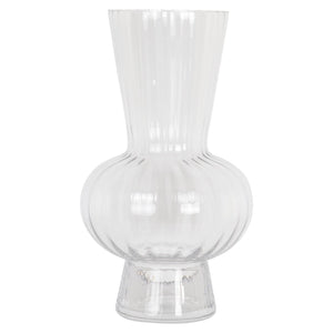 Vase Kyan clear transparent - Canwell Interiors Limited - Richmond