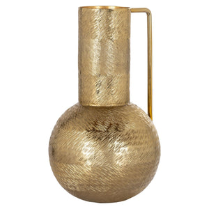 Vase Leia Small Gold (gold) - Canwell Interiors Limited - Richmond