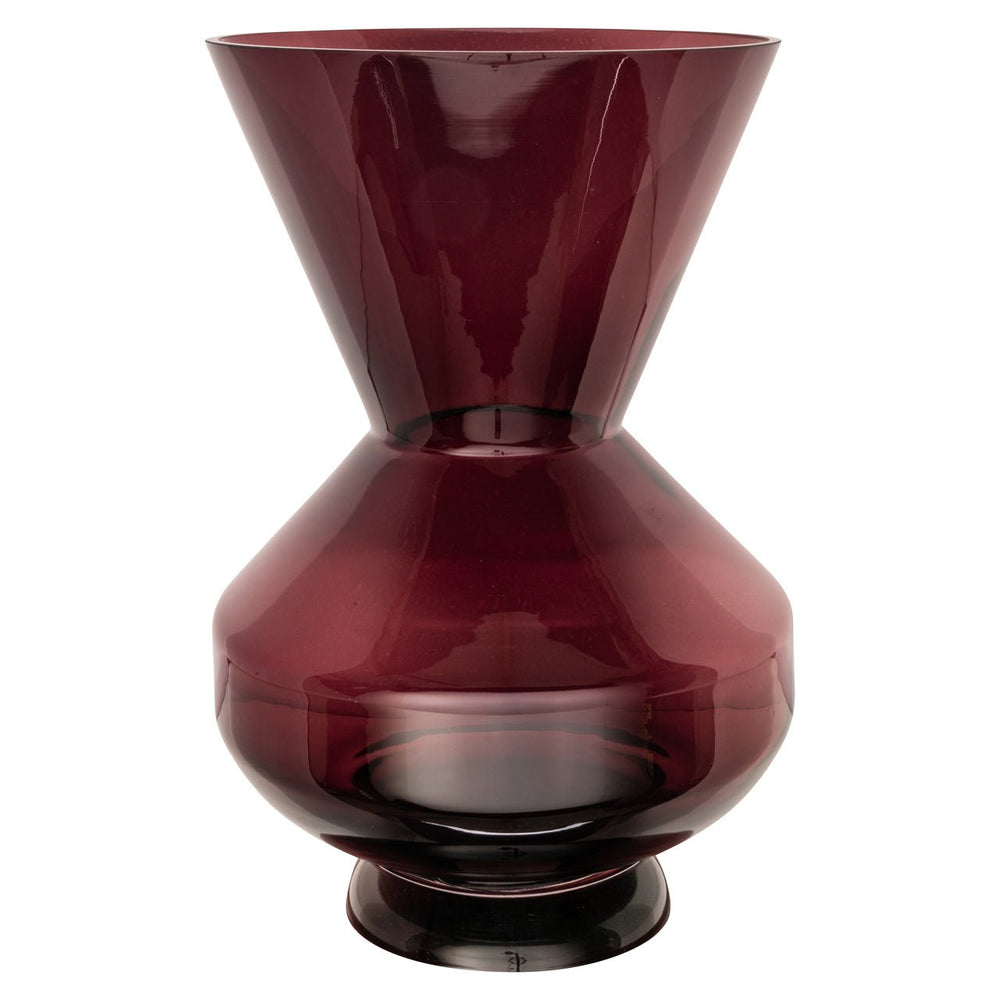 Vase Veya burgundy - Canwell Interiors Limited - Richmond
