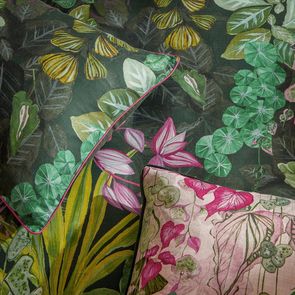 Veadeiros King Size Duvet Set Pink/Green - XShowhome Limited - Riva