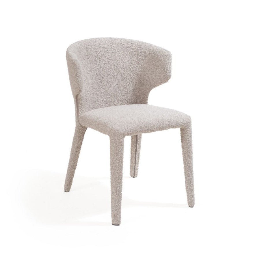 Vela Dining Chair - Chex Steam Bouclé - XShowhome Limited - Tommy Franks