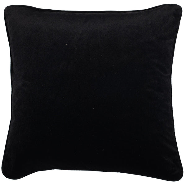 Velv Geo Gold on Black 45x45 - Canwell Interiors Limited - Malini