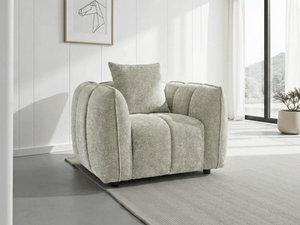 Venice Sofa Beige Armchair - XShowhome Limited - Xshowhome