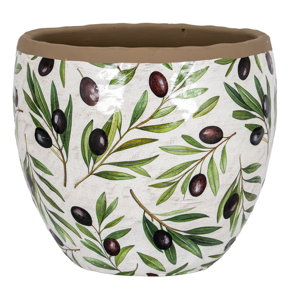 Verdal Olive Large Planter - Canwell Interiors Limited - Hills