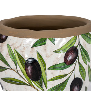 Verdal Olive Medium Planter - Canwell Interiors Limited - Hills