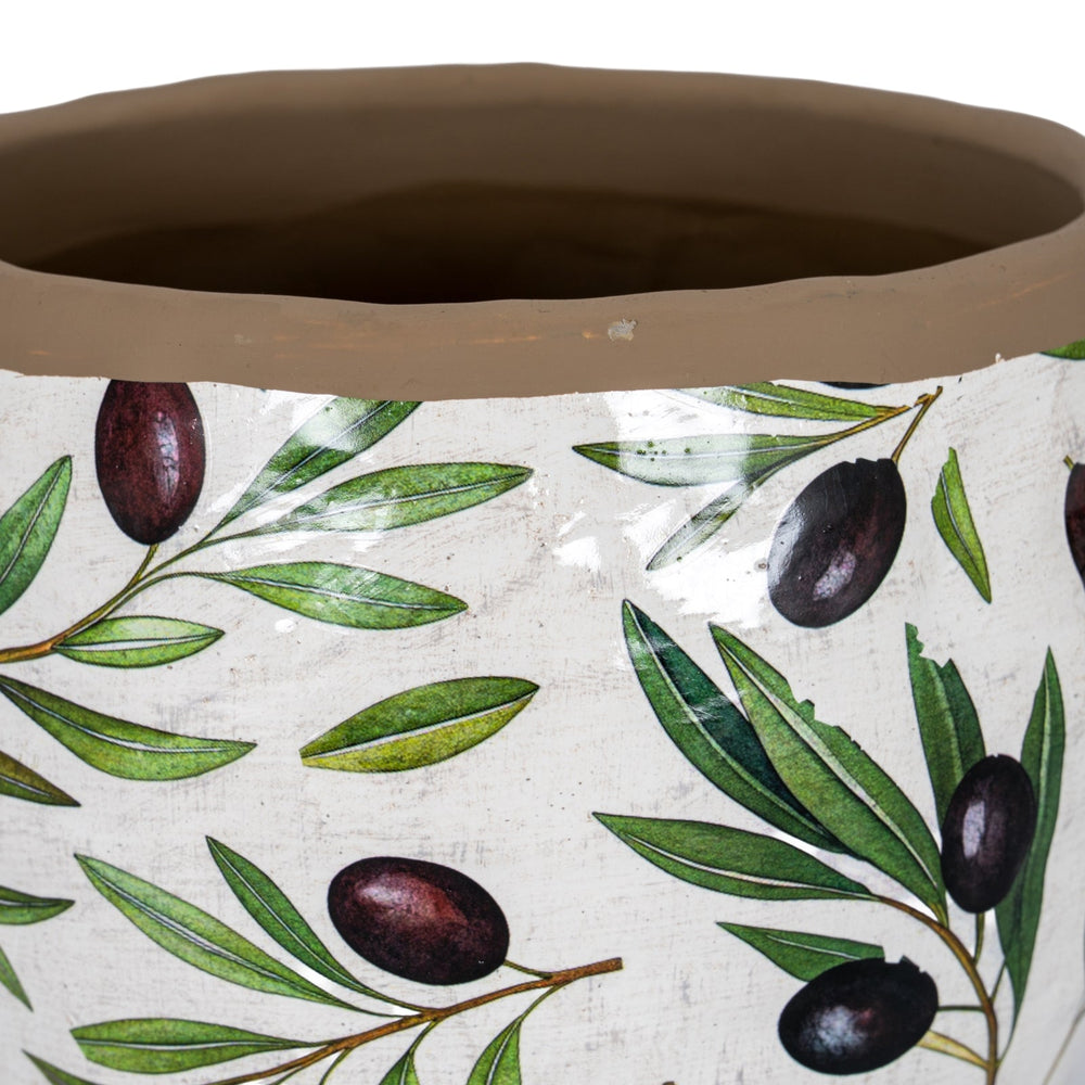 Verdal Olive Medium Planter - Canwell Interiors Limited - Hills