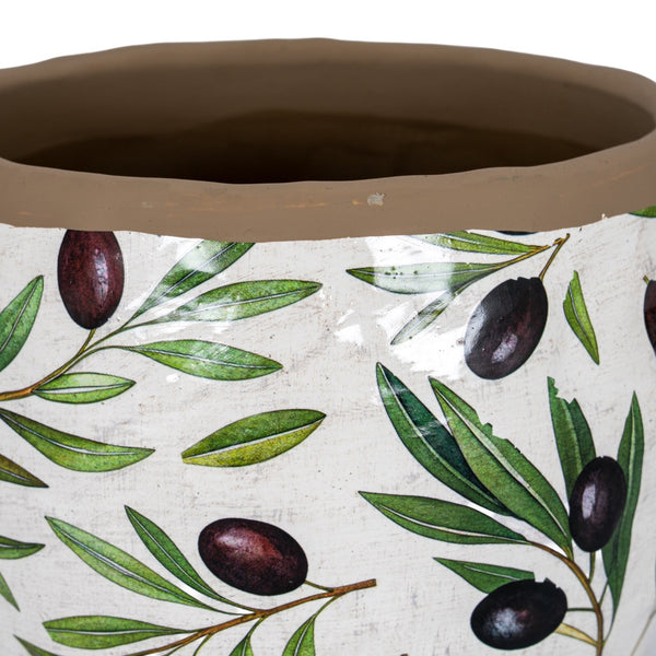 Verdal Olive Medium Planter - Canwell Interiors Limited - Hills