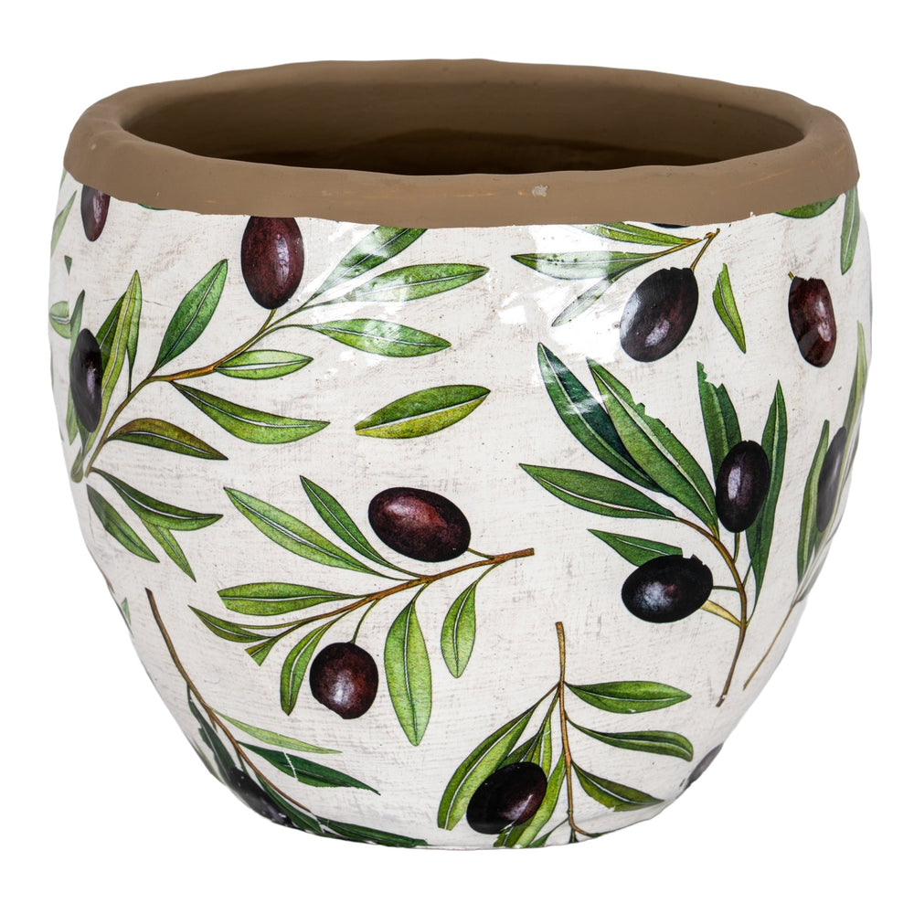 Verdal Olive Medium Planter - Canwell Interiors Limited - Hills