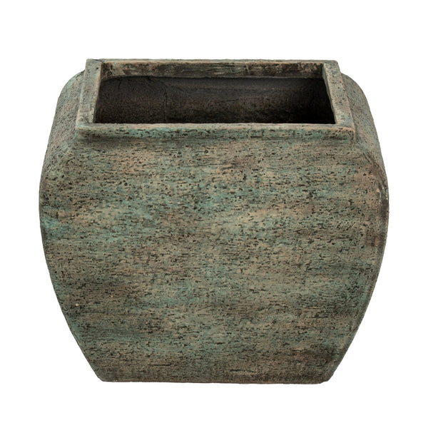 Verdan Square Drum Set of 2 Planters - Canwell Interiors Limited - Hills