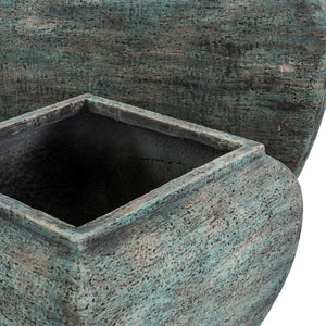 Verdan Square Drum Set of 2 Planters - Canwell Interiors Limited - Hills