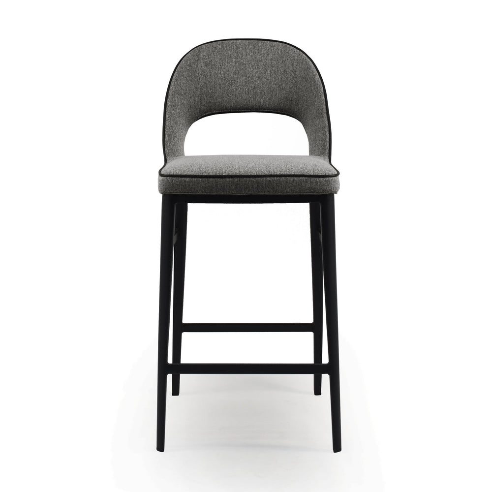 Verna Bar Stool - Enzimi Dark Grey - XShowhome Limited - Tommy Franks
