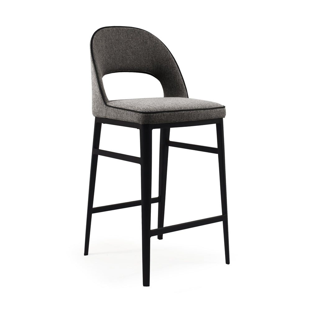Verna Bar Stool - Enzimi Dark Grey - XShowhome Limited - Tommy Franks