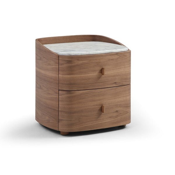 Vertu Bedside Table - Walnut - XShowhome Limited - Tommy Franks